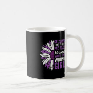 Caneca De Café Convulsões Fita Roxa Sensibilização Epilepti