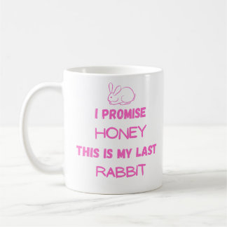 Caneca De Café Cony Cote: Eu Prometo ... Último Coelho