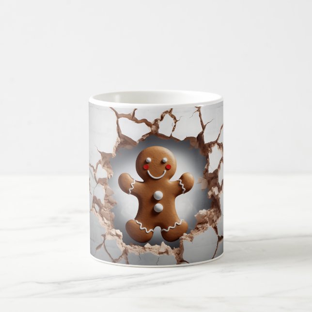 Caneca De Café Cookie 3D Natal (Centro)