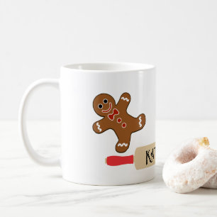 Caneca De Café Cookie Baker Mug Gingercake Homem de Natal