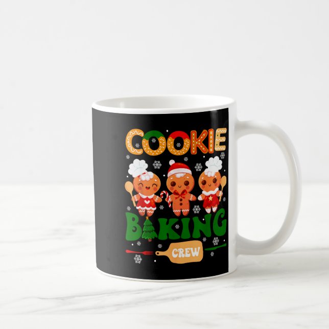 Caneca De Café Cookie Baking Crew Gingerbread Cooking Lover Xmas  (Direita)