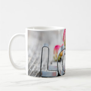 Caneca De Café Cookie Cutter Love Foto Mug Coffee Mug Cup