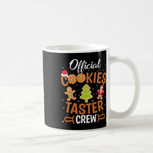 Caneca De Café Cookie Oficial Taster Crew Baking Baker