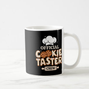 Caneca De Café Cookie Oficial Taster Crew Funny Baking Team Fami