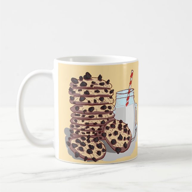 Caneca De Café Cookies de suporte emocionais (Esquerda)