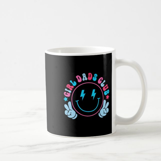 Caneca De Café Cool Dads Club Father's Day From Daughter Son Funn (Direita)