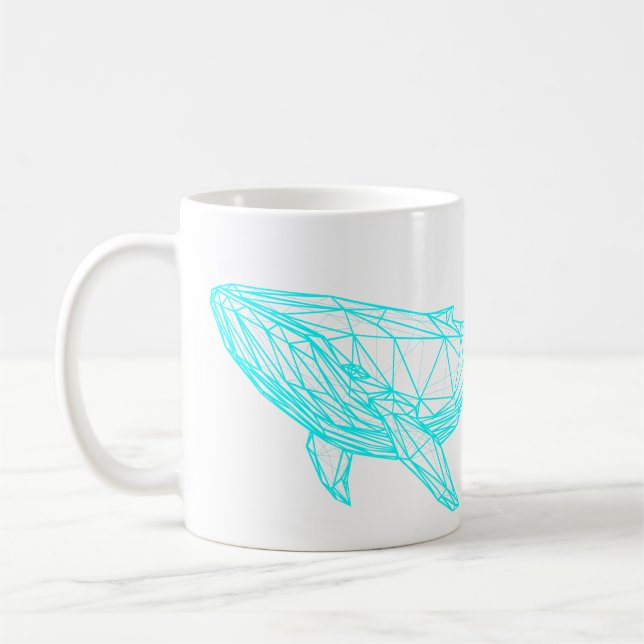 Caneca De Café Cool Gamer Whale Coffee Mug (Esquerda)
