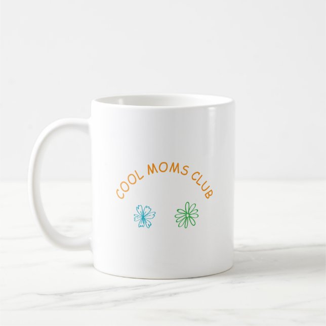 Caneca De Café Cool moms club (Esquerda)