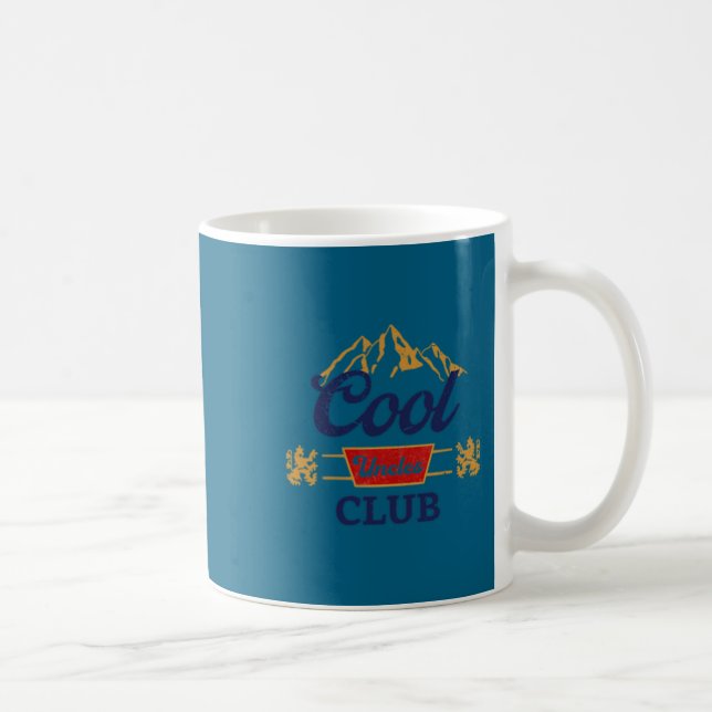 Caneca De Café Cool Uncles Club Uncle Ever Funny Cket Fath  (Direita)