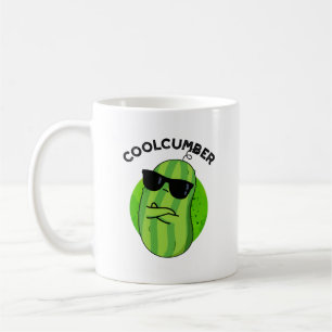 Caneca De Café Coolcumber Funny Veggie Cucumber Pun