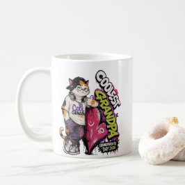 Caneca De Café Coolest Grandpa Hip Hop Calico Grandparents Day