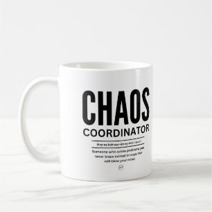 Caneca De Café Coordenador de caos