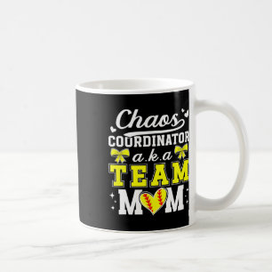 Caneca De Café Coordenador de Caos Equipe Softll Mamãe da Equipe