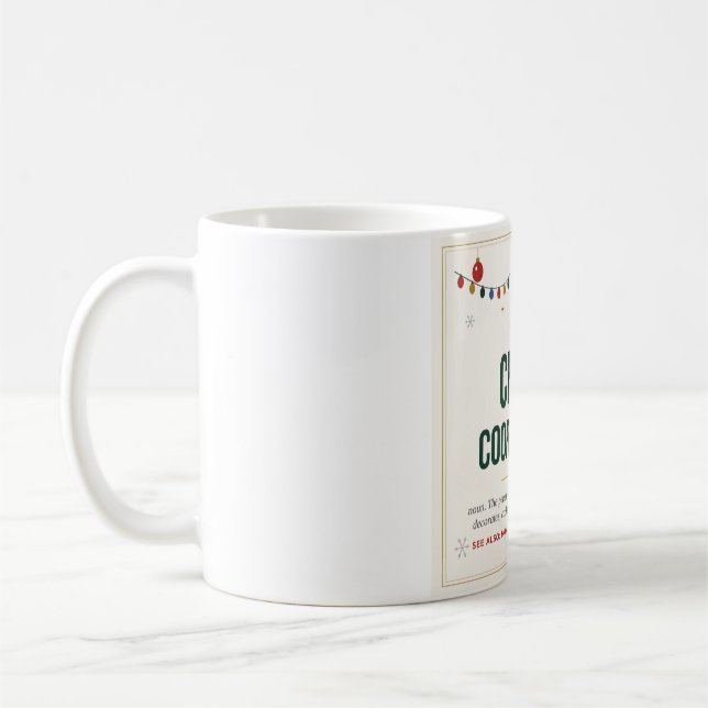 Caneca de Café Coordenador de Caos - Presente de N (Esquerda)