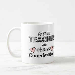 CANECA DE CAFÉ COORDENADOR DE CAOS PROFESSOR DE TEMPO INTEGRAL