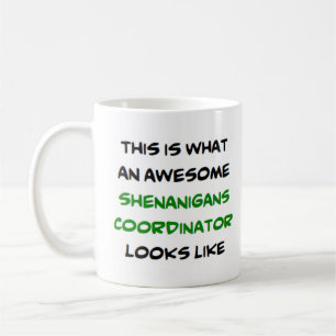 Caneca De Café coordenador de shenanigans, incrível