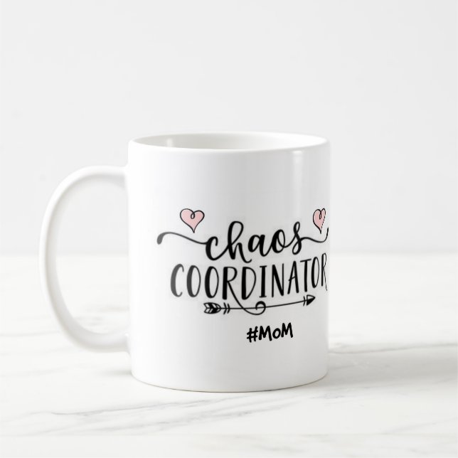 CANECA DE CAFÉ COORDENADOR DO CAOS MOM MUG (Esquerda)