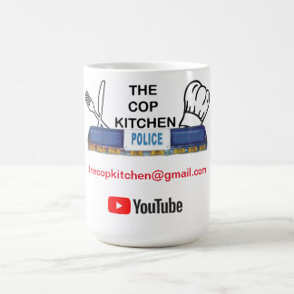Caneca De Café Cop Kitchen vista no YouTube (11oz)