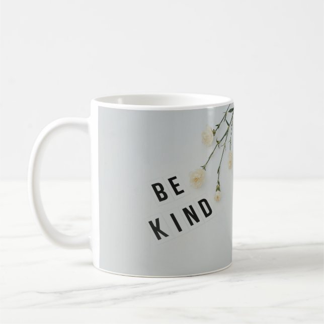 Caneca De Café Copa da bondade: Faça da gentileza um modo de vida (Esquerda)