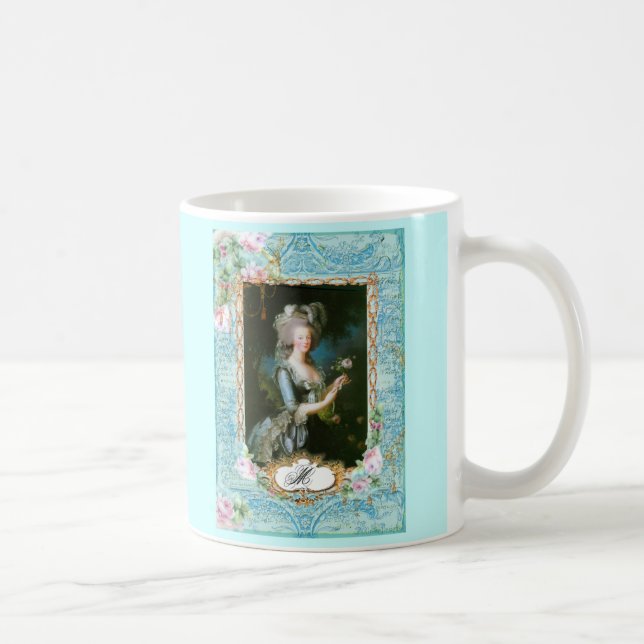 Caneca De Café Copa das Rosas Rosa Marie Antoinette (Direita)