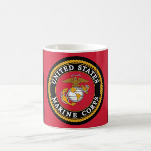 Caneca De Café Copa de Veteranos Marinha dos Estados Unidos