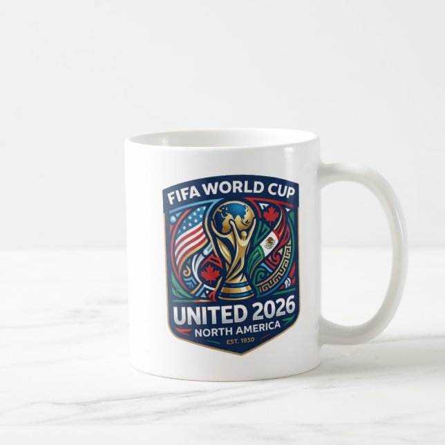 Caneca De Café copa do mundo 2026 (Direita)