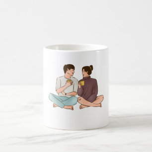 Caneca De Café Copas e Garrafas