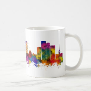 Caneca De Café Copenhagen Denmark Skyline