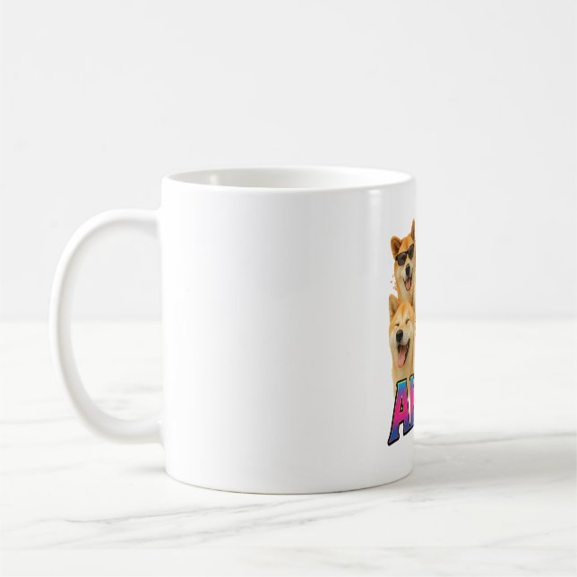 Caneca De Café Cópia Akita (Esquerda)