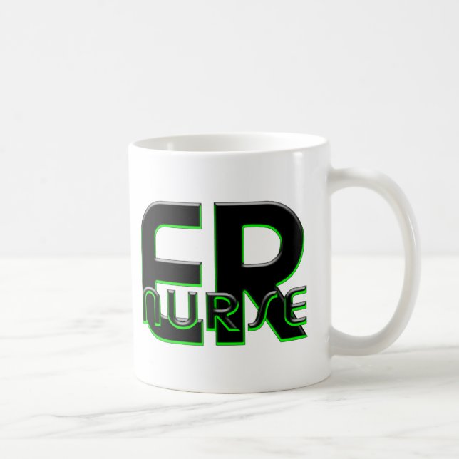 Caneca De Café Cópia da ENFERMEIRA 3 da EMERGÊNCIA (Direita)