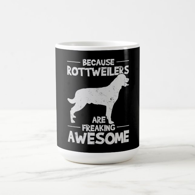 Caneca De Café Cópia do T-Shirt Rottweiler (Centro)