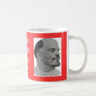 Caneca De Café Cópia do wikimedia de Lenin 2_dibujo_1901