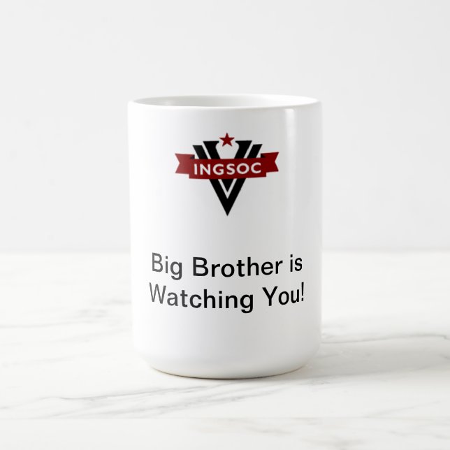 Caneca De Café Copo 1984 do big brother (Centro)
