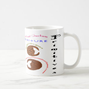 Caneca De Café Copo bonito da lua má