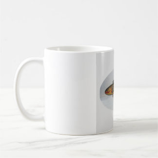 Caneca De Café Copo com desenho de peixe cômico