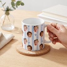 Copo com Faixa de Foto Personalizada | Bebê Fofo