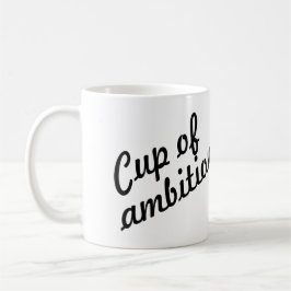 CANECA DE CAFÉ COPO DA AMBIÇÃO 9-5, CUSOMTIZABLE
