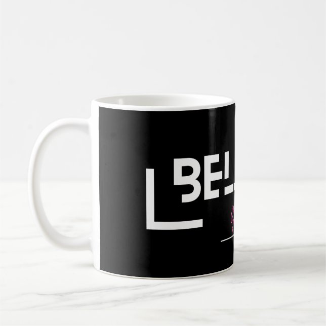 Caneca De Café Copo de acreditar (Esquerda)