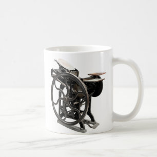 Caneca De Café copo de café da máquina da tipografia