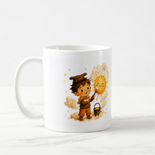 Caneca De Café Copo de Café da Oficina do Sol Aconchegante Fofo