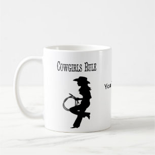 Caneca De Café Copo de café da regra das vaqueiras