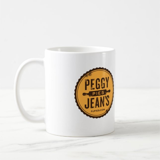 Caneca De Café Copo de café das tortas de Peggy Jean (Esquerda)