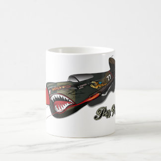 Caneca De Café Copo de café de Curtis P-40 WarHawk