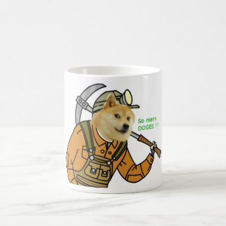 Caneca De Café Copo de café de Shibe da mineração