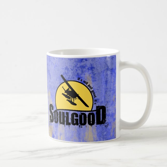 Caneca De Café Copo de café do castor de Dehavilland da alma bom (Direita)