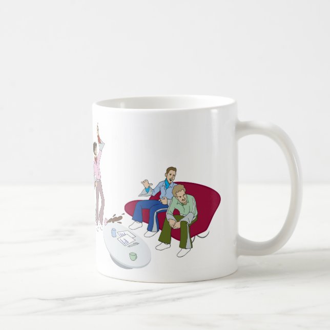 Caneca De Café Copo de café do Jumpsuit (Direita)