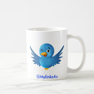 Caneca De Café Copo de café do Twitter