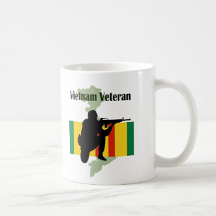 Caneca De Café Copo de café do veterano de Vietnam