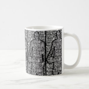 Caneca De Café Copo de Café Esportivo Gráfico de Jogador de Basqu