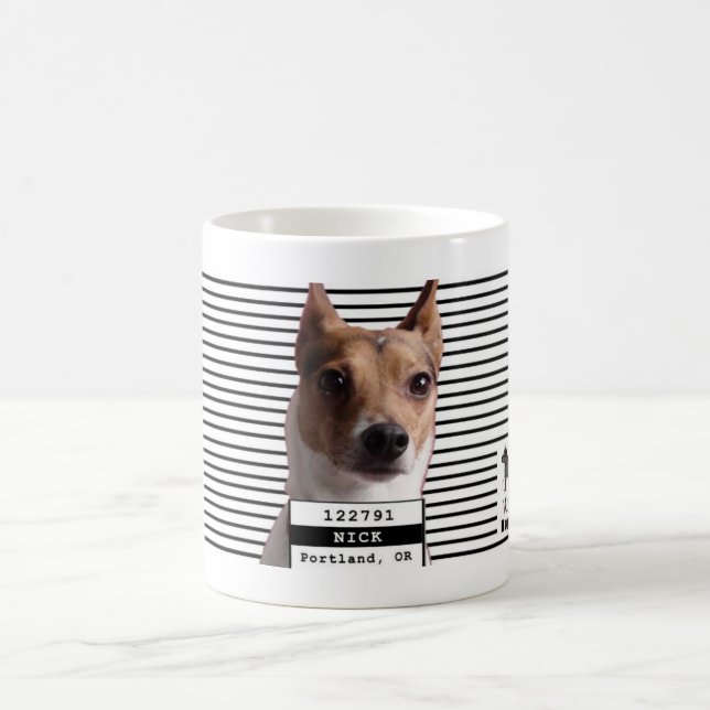Caneca De Café Copo de café ICIZZLE da identificação do cão (Centro)